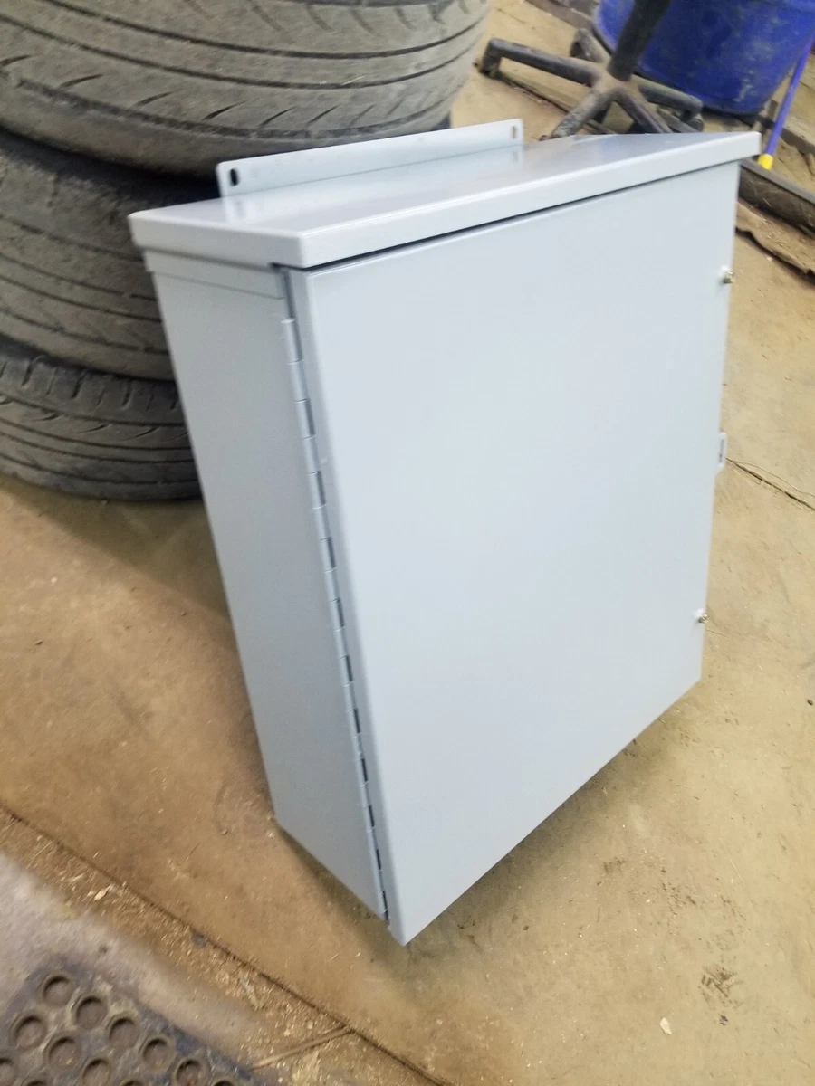 VEVOR Caja eléctrica de acero para exteriores NEMA 4, 28 x 20 x 8'' UL VEVOR Caja eléctrica de acero para exteriores NEMA 4, 28 x 20 x 8'' UL