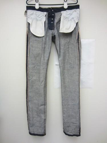 APC Petit Standard Japanese Indigo Denim Jeans Tag 32 *Real 34x33.5 - Picture 18 of 24
