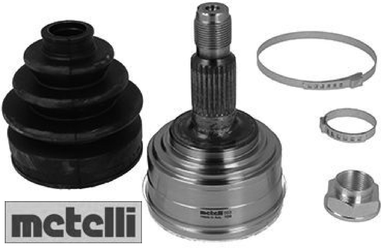 metelli 15-1053 Gelenksatz für Antriebswelle Vorderachse Vorne für Honda