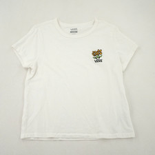 Vans Pick Peace Mini Tee White Womens XL Casu...