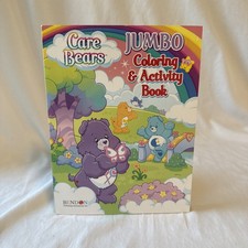 2010 CARE BEARS Jumbo Coloring Activity Book NEW