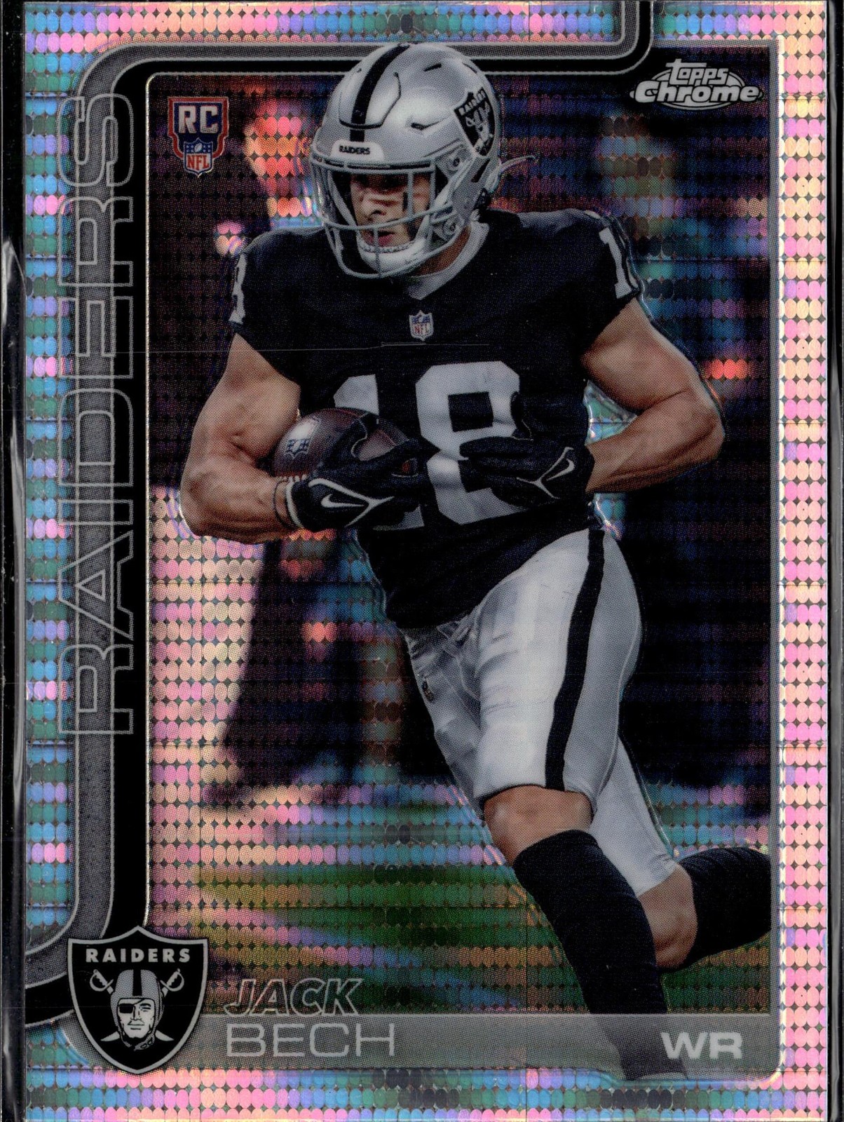 2025 Topps Chrome #388 Jack Bech Pulsar Refractor