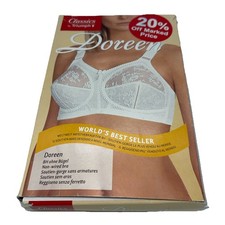 Vintage Triumph Delicate Doreen N Bra White 36B Non Wired Soft Cup Support New