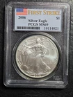 Beautiful 2006 $1.00 American Eagle  Silver Dollar First Strike PCGS Graded MS69