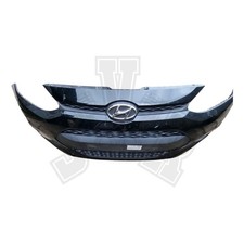 Hyundai i10 Bumper Front FR Black MK2 Pre-Facelift IA 2014 OEM - DAMAGE