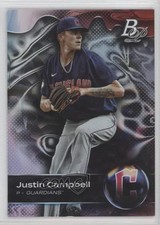 2023 Bowman Platinum Top Prospects Ice Foil Justin Campbell #TOP-31 13c3
