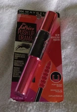 New Maybelline The Falsies Push Up Drama Mascara 304 Blackest Black .33fl oz