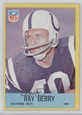 1967 Philadelphia Raymond Berry Bobby Boyd Ray Berry ( Pictured) #14 HOF 2b8
