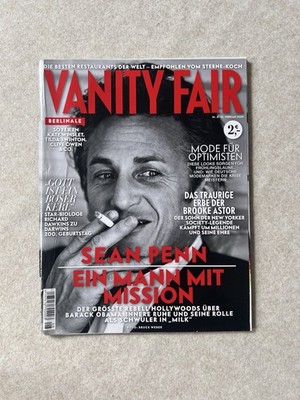Vanity Fair Magazin Nr. 8/2009 Sean Penn Berlinale Ausgabe Zeitschrift Deutsch