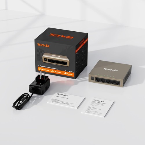 Tenda TEF1005D, 5-Port 10/100Mbps Fast Ethernet Information Not Available - Picture 7 of 7