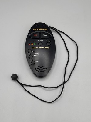 Olympus Note Corder 300 - Portable Voice Recorder Tested And Works Great 