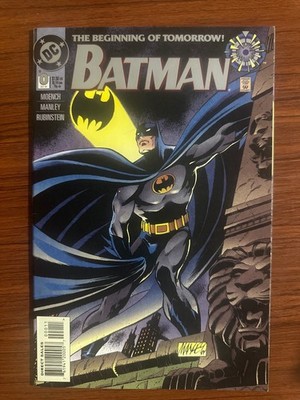 Batman #0 DC Comics Moench Manley Rubinstein 1994