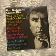 Burt Bacharach Burt Bacharach's Greatest Hits 12" Black Vinyl LP A&M Pop