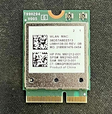 Qualcomm QCNFA765 Wireless Card WIFI6E Bluetooth5.3 NGFF M.2 module