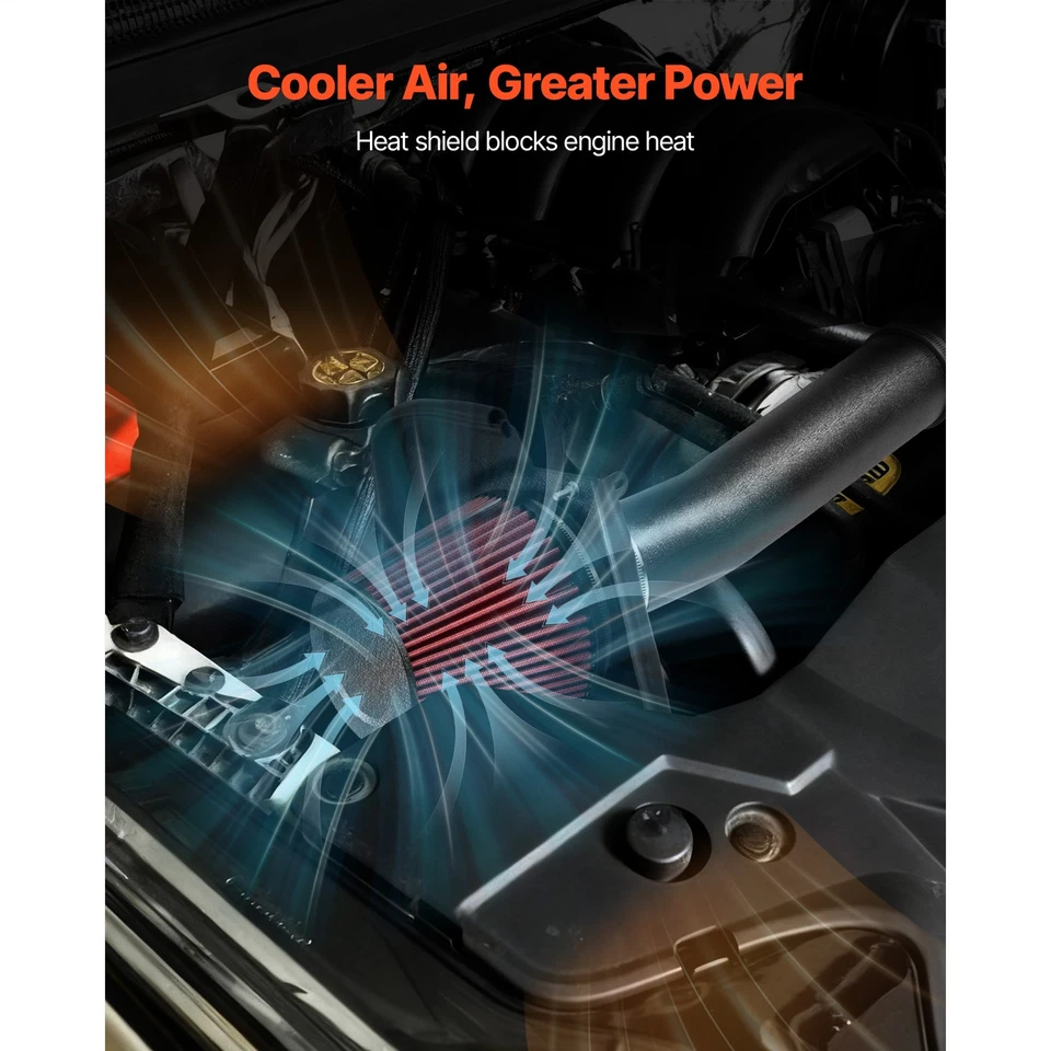 Cold Air Intake Kit for 2011-2023 Dodge Challenger / 2014-2015 Chrysler 300 3.6L — 第 4/4 张图片