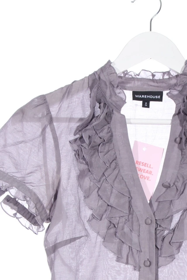 WAREHOUSE Blouse-chemisier Dames Blouse T EU 34 violet style décontracté - Photo 3/4