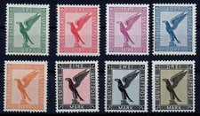 Deutsches Reich Nr. 378-384 ungebraucht Flugpostmarken Adler 1926 629
