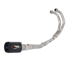 For Yamaha Mt-03 Mt25 2016-2025 Full System Exhaust Header Pipe Muffler Black