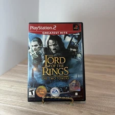 The Lord Of The Rings The Two Towers PS2 CIB Complete Tested