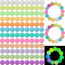 120Pcs 15Mm Bulk Silicone Beads for Pens and Keychain Making,Large Bead for Nec