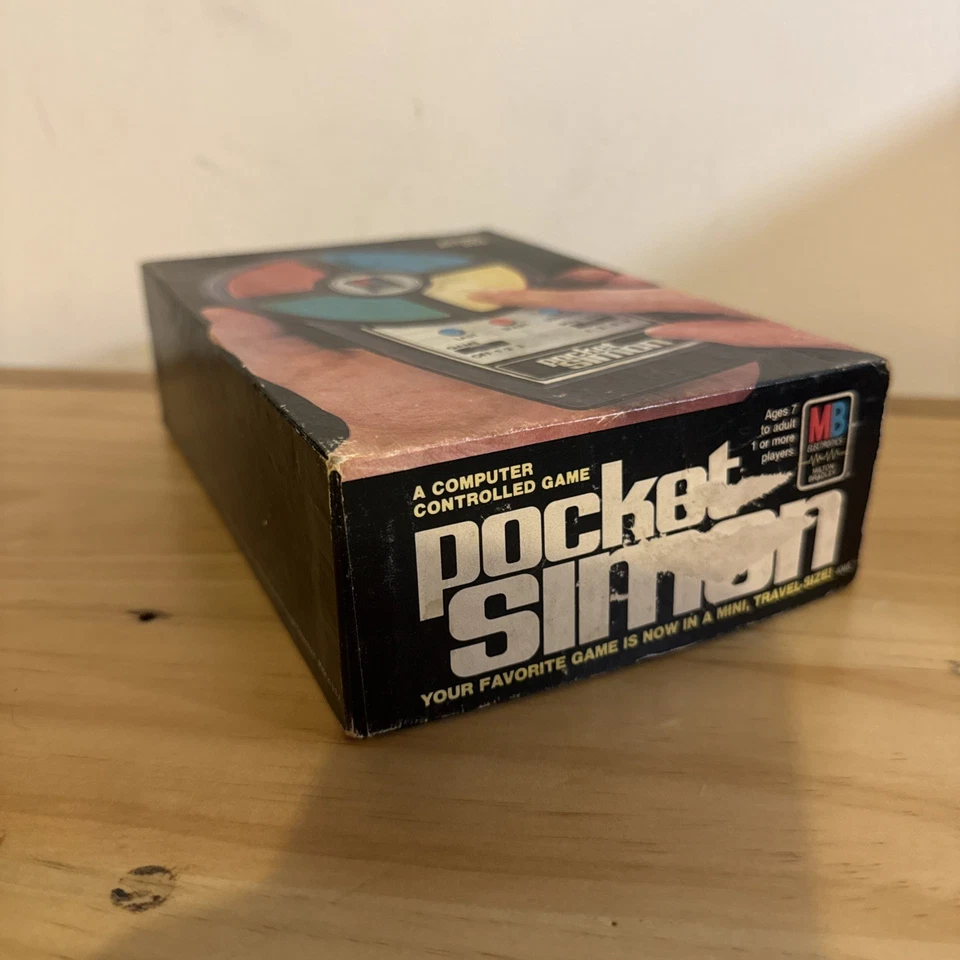Vintage Pocket Simon Electronic Handheld Game (1980)  - Untested - Image 2 of 4