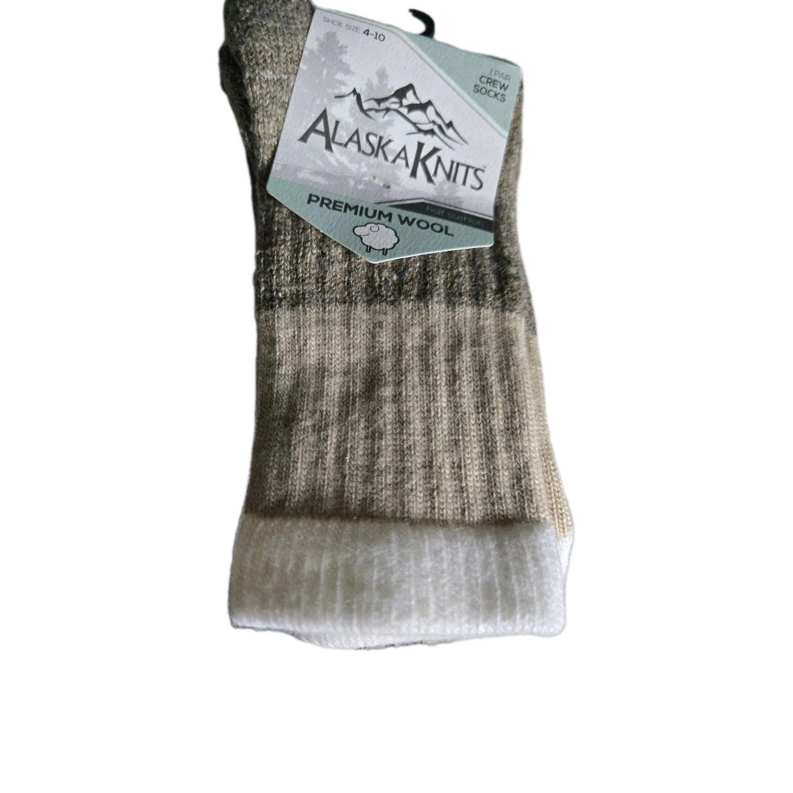 Alaska Knits Premium Wool Crew Socks