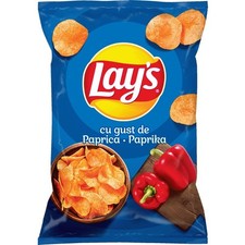 Lays Cu gust de Paprica 130g  Potato Chips