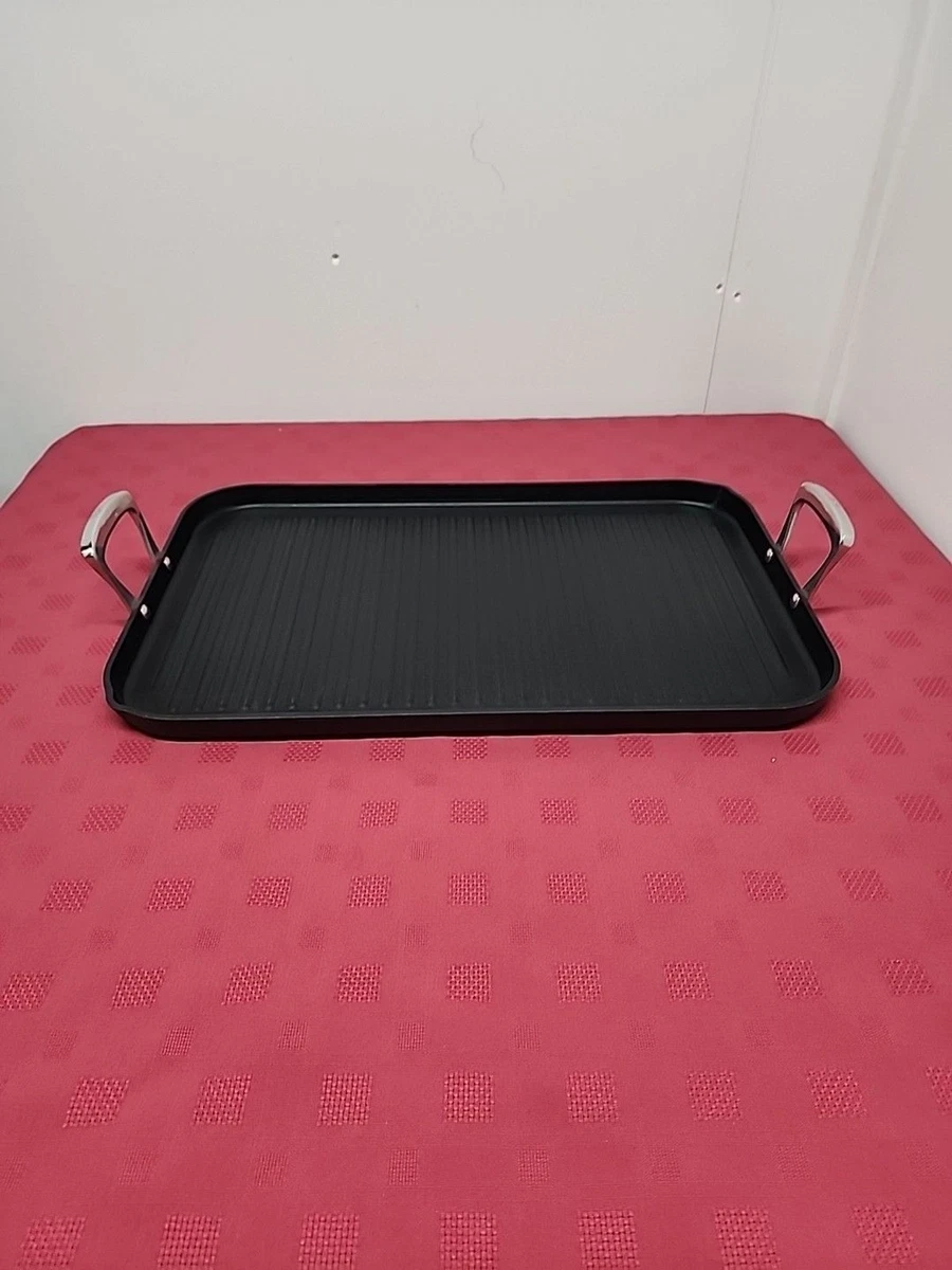 Plancha anodizada dura All-Clad B1 sin PFOA antiadherente doble quemador nueva