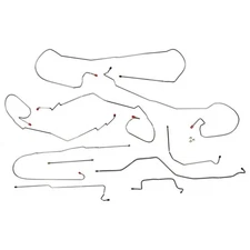 Brake Line Kit Complete 1999-02 Silverado Sierra 1500 2wd All Beds Cab Stainless