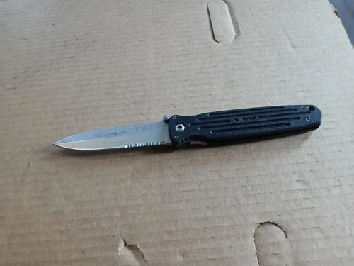 Gerber Combat Folder Rex Applegate/Fairbairn Semi Serrated Folding Knife