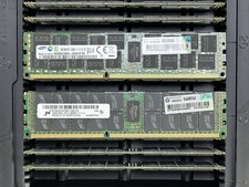 128GB Lot 8x 16GB PC3-12800R Reg 2Rx4 ECC DDR3 RAM Server Memory Dual Rank HP