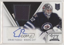 2013-14 Rookie Anthology Luxury Suite Memorabilia 48/99 Edward Pasquale Auto n1u
