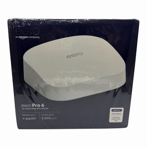 Eero Pro 6 Tri Band Mesh WiFi Router K01011 New Sealed AX4200