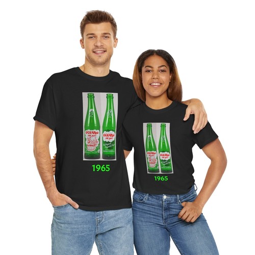Retro - Kickapoo Joy Juice Applied Color Label Green Bottle Unisex Cotton Tee - Picture 3 of 157