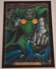 2024 SkyBox Marvel Masterpieces '92 Platinum Lenticular #26 Doctor Doom ⭐️