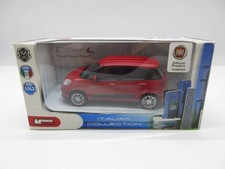 1/43 FIAT 500L Color Sample Red Collectables 17+