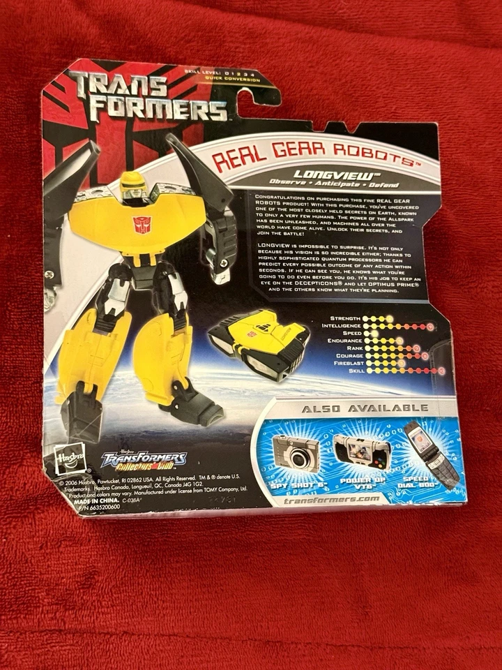 Transformers Real Gear Robots Longview Autobot 2006 Foto 2 de 2