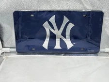 New York Yankees MLB Blue Lasercut License Plate Wincraft