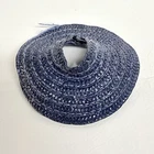 Vintage Barbie Clone Premier Togs Doll Accessories Blue Straw Hat #916 HTF