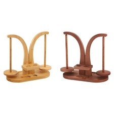 Yarn Holder Yarn Ball Stand Crochet Yarn Ball Storage Rack Stable Base Wooden