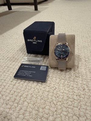 2025 Full Set Breitling Superocean Heritage 42 Rose Gold Watch UB2010161C1A1