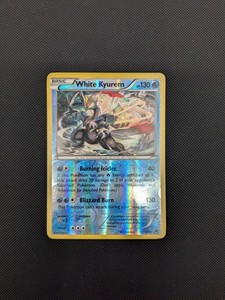 Pokémon card - White Kyurem Reverse Holo - Fates Collide 21/124 - LP+