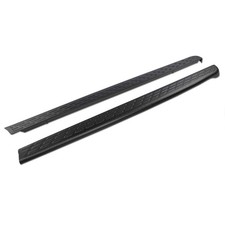 Bed Rail Caps Cover For Silverado 2007-2013 6ft6 Black 2pcs