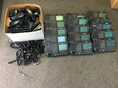 NORTEL NETWORKS M3904 OFFICE/BUSINESS DESK PHONE CHARCOAL  lot of  15