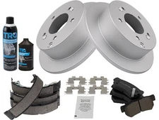 For 2001 Hyundai XG300 Brake Pad Rotor Shoe Drum Kit Rear 58158FGJD Brake Rotor