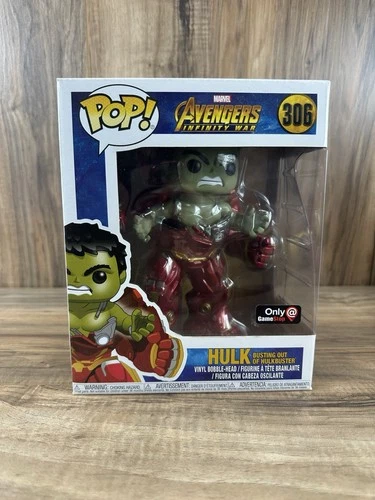 Funko Pop! Marvel Avengers Infinity War: Hulk Busting Out of Hulkbuster #306