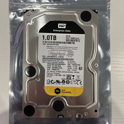 Western Digital WD1003FBYZ-010FB0 1TB 7.2K 6Gb/s SATA 3.5'' Desktop Hard Drive