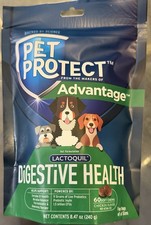 Pet Protect Digestive Health Lactoquil Soft Chews Digestion Aid All Sizes 60ct