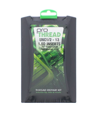 Pro-Thread Thread Repair Kit   SAE & Metric Sizes   Permanent Insert Fix
