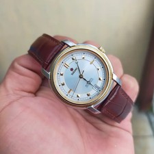 Rare TITONI AUTOMATIC VINTAGE 8569 SY-056 Date 24 Jewels Watch Vintage Dress